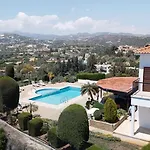 Mountain View 6 Bed Mansion With Private Padel Court, Pool & Gym Ларнака