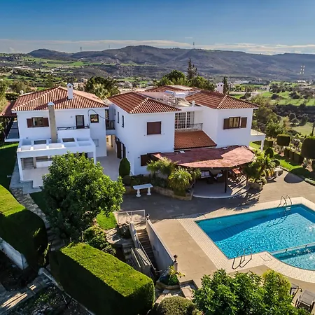 Mountain View 6 Bed Mansion With Private Padel Court, Pool & Gym * Ларнака